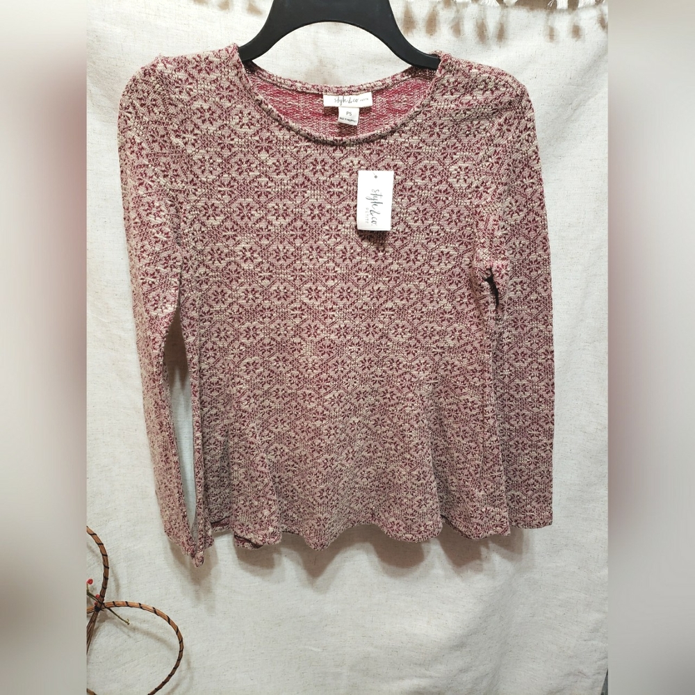 Style & Co Women's Petite Top PS NWT